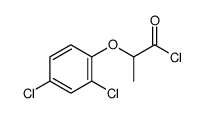 2-(2,4-dichlorophenoxy)propanoyl chloride structure