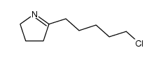 2-(5-chloropentyl)-1-pyrroline Structure