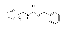 dimethyl N-(benzyloxycarbonyl)aminomethylphosphonate结构式