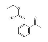 ethyl N-(2-acetylphenyl)carbamate结构式