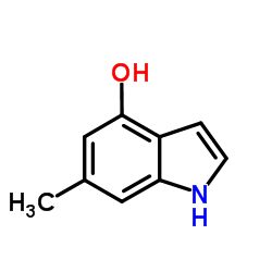 6-甲基-1H-吲哚-4-醇结构式