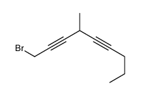 1-bromo-4-methylnona-2,5-diyne Structure