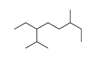 3-ethyl-2,6-dimethyloctane Structure