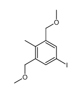 5-iodo-1,3-bis(methoxymethyl)-2-methylbenzene Structure