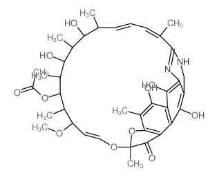 Rifamycin,N,15-didehydro-15-deoxo-15,3-(iminomethylene)- (9CI) picture