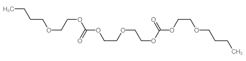 2,5,8,10,13-Pentaoxaheptadecanoic acid, 9-oxo-, 2-butoxyethyl ester Structure