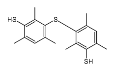 2,4,6-trimethyl-3-(2,4,6-trimethyl-3-sulfanylphenyl)sulfanylbenzenethiol Structure