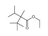 ethyl 2,3,3-trimethyl-2-propan-2-ylbutanoate Structure