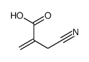 2-(cyanomethyl)prop-2-enoic acid Structure