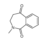 2-methyl-3,4-dihydro-2H-benzo[c]azepine-1,5-dione结构式