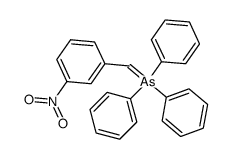 (3-nitrobenzylidene)triphenylarsorane结构式