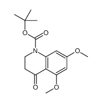 TERT-BUTYL 5,7-DIMETHOXY-4-OXO-3,4-DIHYDROQUINOLINE-1(2H)-CARBOXYLATE picture