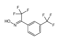 N-[2,2,2-trifluoro-1-[3-(trifluoromethyl)phenyl]ethylidene]hydroxylamine结构式