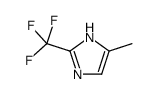 4-甲基-2-(三氟甲基)-1H-咪唑结构式