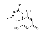 5-(2-Bromo-2-propenyl)-5-(2-methyl-2-propenyl)-2,4,6(1H,3H,5H)-pyrimidinetrione结构式