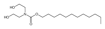 dodecyl N,N-bis(2-hydroxyethyl)carbamate Structure