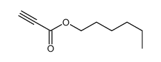 hexyl prop-2-ynoate结构式