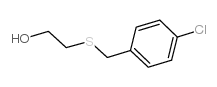 4-CHLOROBENZYL 2-HYDROXYETHYL SULFIDE structure