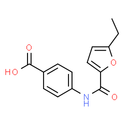 Benzoic acid, 4-[[(5-ethyl-2-furanyl)carbonyl]amino]- (9CI) picture