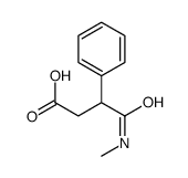 4-(methylamino)-4-oxo-3-phenylbutanoic acid结构式