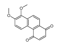 7,8-dimethoxyphenanthrene-1,4-dione结构式