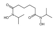 N,N'-dihydroxy-N,N'-di(propan-2-yl)hexanediamide结构式