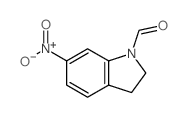 1H-Indole-1-carboxaldehyde,2,3-dihydro-6-nitro-结构式
