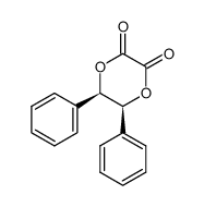 cis-5,6-diphenyl-1,4-dioxane-2,3-dione结构式