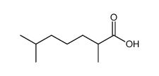 DL-2,6-dimethyl Heptanoic Acid structure