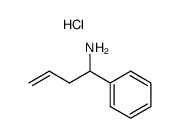 1-phenylbut-3-en-1-amine hydrochloride Structure