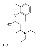 [4-(2,6-dimethylanilino)-4-oxobutan-2-yl]-diethylazanium,chloride结构式