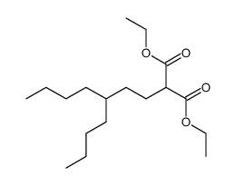 diethyl 2-(3-butylheptyl)malonate Structure