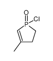 1-chloro-3-methyl-2-phospholene 1-oxide Structure