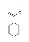 3-(1-methoxyethenyl)cyclohexa-1,4-diene结构式