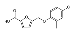 5-(4-CHLORO-2-METHYL-PHENOXYMETHYL)-FURAN-2-CARBOXYLIC ACID Structure
