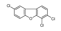 2,6,7-trichlorodibenzofuran Structure