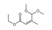 ethyl 4,4-dimethoxy-3-methyl-2-butenoate picture