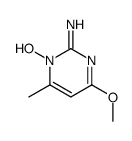 1-hydroxy-4-methoxy-6-methylpyrimidin-2-imine Structure