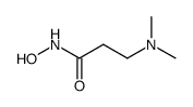 Propanamide, 3-(dimethylamino)-N-hydroxy- (9CI)结构式