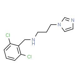 N-(2,6-dichlorobenzyl)-3-(1H-imidazol-1-yl)propan-1-amine Structure