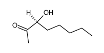 (+)-(3S)-3-hydroxyoctan-2-one结构式