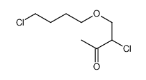 3-chloro-4-(4-chlorobutoxy)butan-2-one Structure