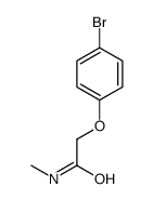 2-(4-Bromophenoxy)-N-methylacetamide Structure