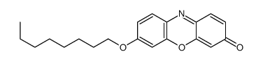 7-octoxyphenoxazin-3-one Structure