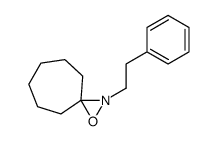 2-(2-phenylethyl)-1-oxa-2-azaspiro[2.6]nonane结构式