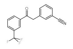 2-(3-CYANOPHENYL)-3'-TRIFLUOROMETHYLACETOPHENONE图片