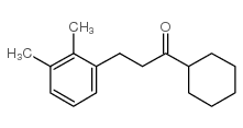 CYCLOHEXYL 2-(2,3-DIMETHYLPHENYL)ETHYL KETONE Structure