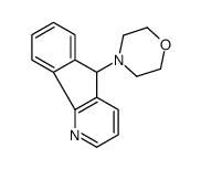 4-(5H-indeno[1,2-b]pyridin-5-yl)morpholine结构式