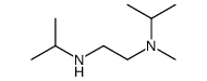 N'-methyl-N,N'-di(propan-2-yl)ethane-1,2-diamine结构式
