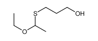 3-(1-ethoxyethylsulfanyl)propan-1-ol Structure